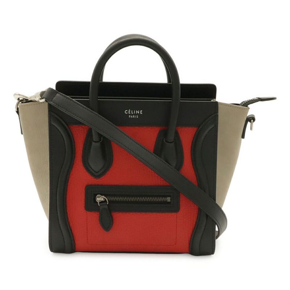 Celine Luggage Nano Shopper Shoulder Bag